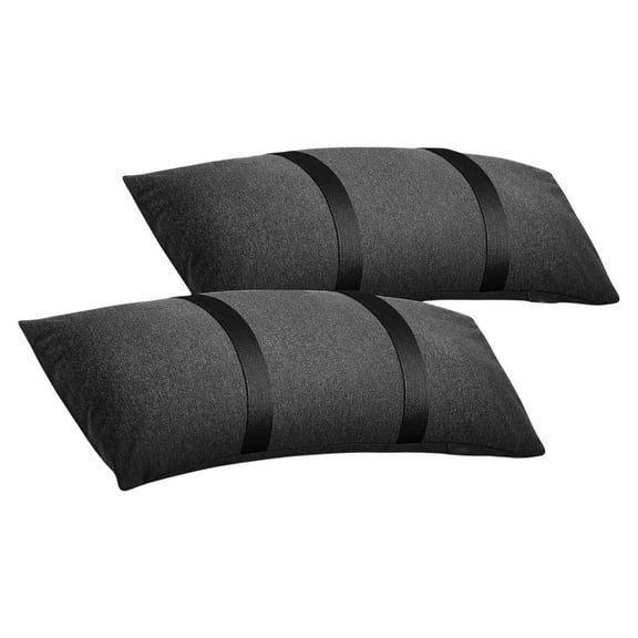 Outdoor Arched Shape Sand Weight Bags for Umbrella Stands Fillable Weather Proof Stabilizers with 600D Fabric Sunproof 2PCS