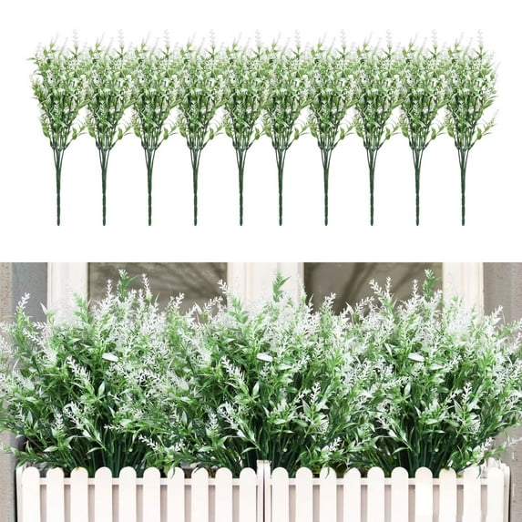 Outdoor Artificial Hanging Plants, Decorative Greenery for Gardens, Weddings, and Terraces, Faux Greenery for Porches, Home, and Office Decoration