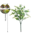 thumbnail image 1 of Outdoor Artificial Plant UV Resistant Fake Stem Plant, Faux Plastic Greenery for Indoor Outside Hanging Garden Porch Window Box Home Wedding Farmhouse Outdoor Decoration, 1 of 3