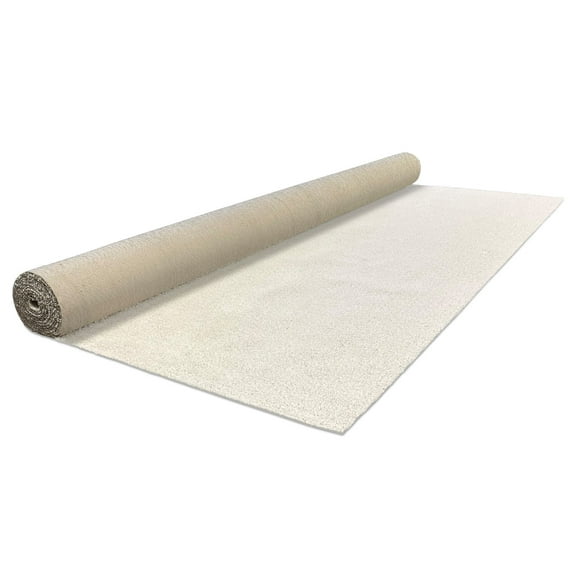 Outdoor Artificial Turf with Marine Backing – Pure White 6 Feet X 20 Feet – Spectrum Series .25 Inch Pile Height