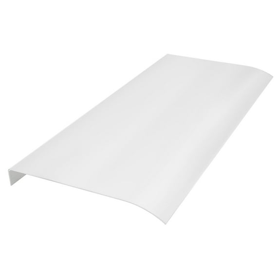 Outdoor Awning Sun Canopy Shelter Cover Waterproof Shade Awning 0.14" Thickened Pc Curved Awning Canopy