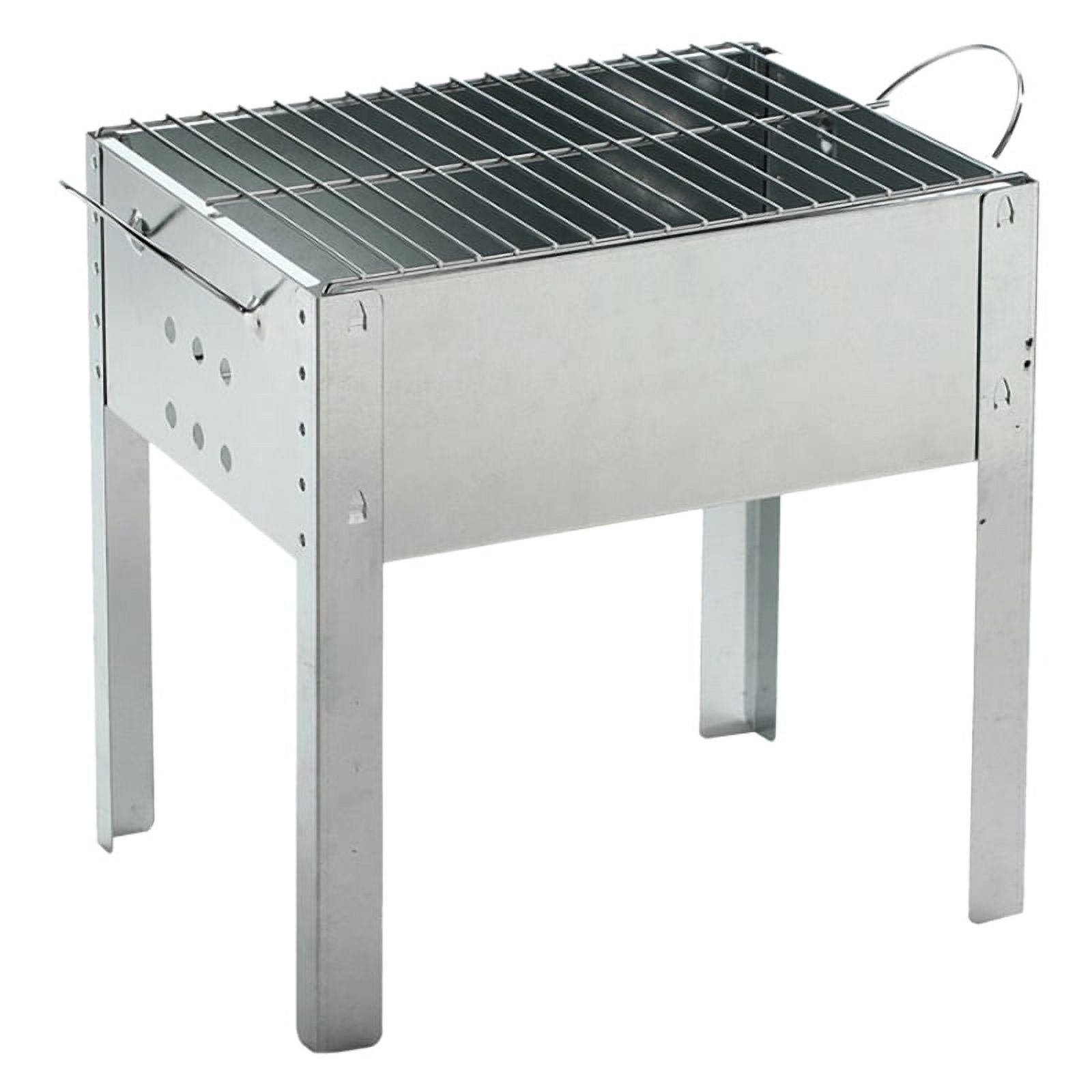 Outdoor BBQ Grill Household Portable Charcoal Grill Folding Outdoor Grill Disassembled Stainless Steel - image 1 of 8