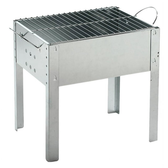 Outdoor BBQ Grill Household Portable Charcoal Grill Folding Outdoor Grill Disassembled Stainless Steel