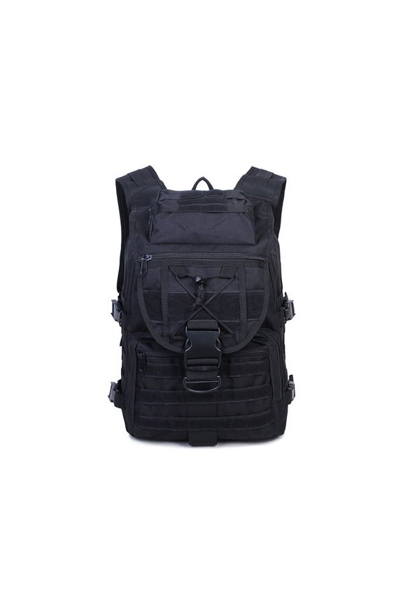 Outdoor Back Military Fan Travel Backpack,Black
