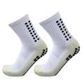 thumbnail image 1 of Outdoor Backpacking 1Pair Unisex Trekking Breathable Basketball Non Slip Comfortable Football Socks Soccer Socks Cycling Socks Sports Sock WHITE, 1 of 7