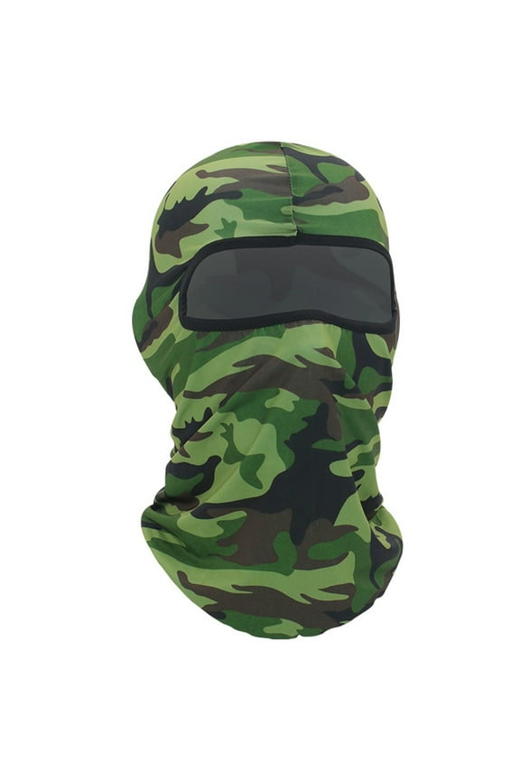 Outdoor Balaclava Hood Motorcycle Bandana Cycling Hunting Hat UV Protection Face Helmet Liner Breathable Headgear