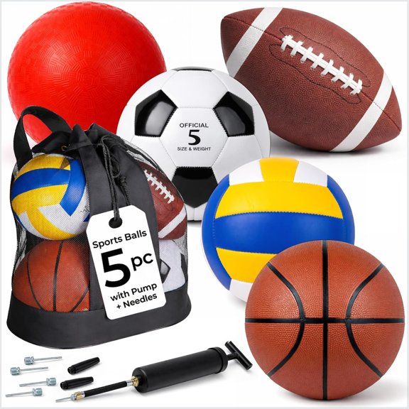 Outdoor Ball Set, Ball Bag, Bag of Balls, Balls for