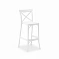 thumbnail image 1 of Outdoor Bar Stool Crossback 30" - Set of 4 - Milan, 1 of 9