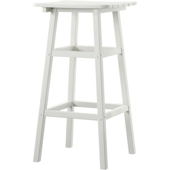 Outdoor Bar Table, HDPE Patio Bar Table, Weather Resistance Outdoor Balcony Table for Spas, Cafes, Swimming Areas, Lodges and Hotels