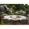 thumbnail image 1 of Outdoor Barbados Rounded Sofa, 1 of 1