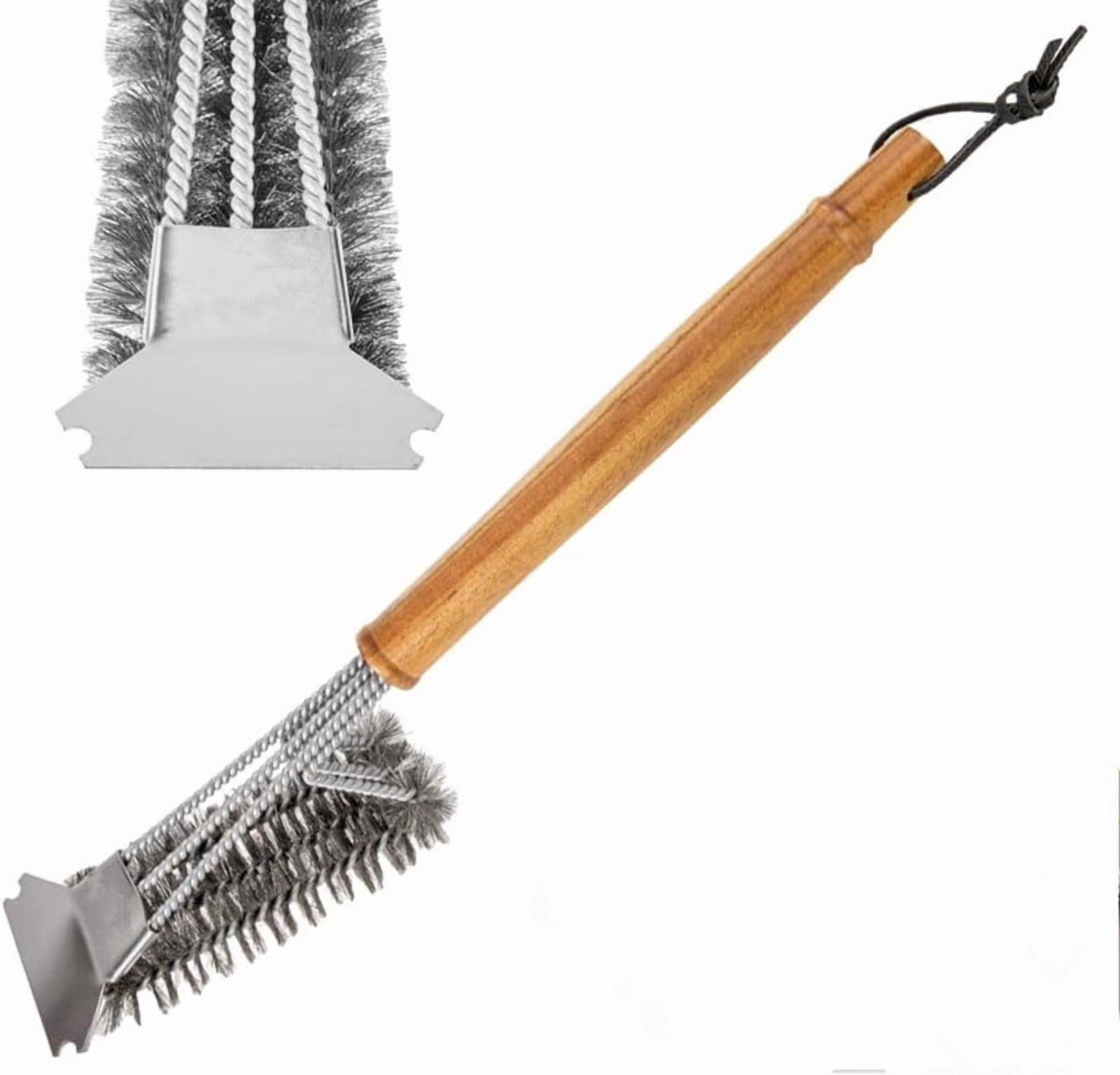 Outdoor Barbecue Brush - Barbecue Cleaning Brush Set - Barbecue Cleaning Brush Suitable for Any Barbecue Grill, Barbecue Accessories