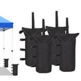 thumbnail image 1 of Outdoor Basic Black SandBags,Pop up Canopy Tent Weights for Stability,4 Pack, 1 of 5