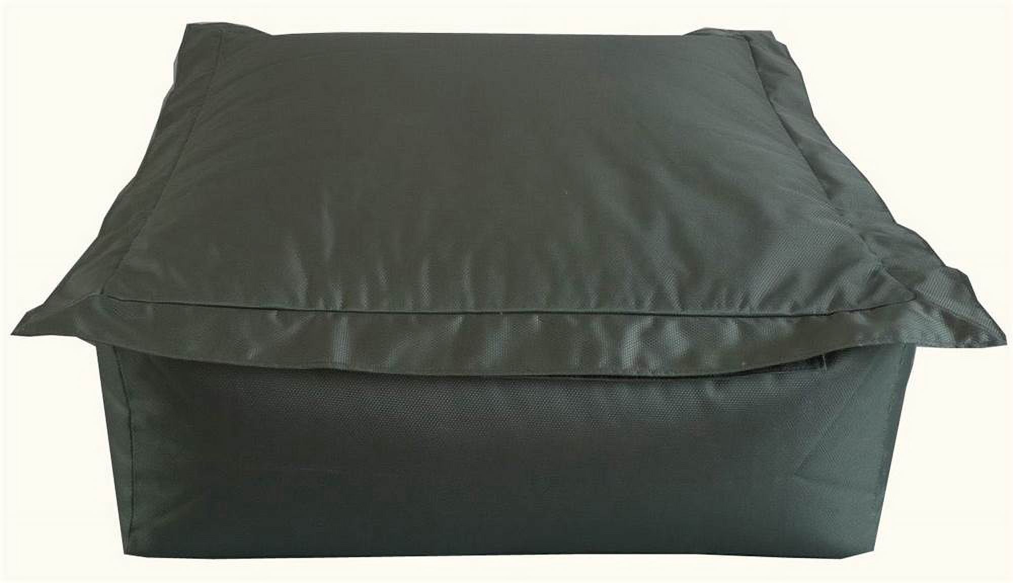 Outdoor Bean Bag Ottoman in Marsh