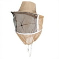 Outdoor Beekeeper Cowboy Hat Breathable Fireproof Beekeeping Veil Cap