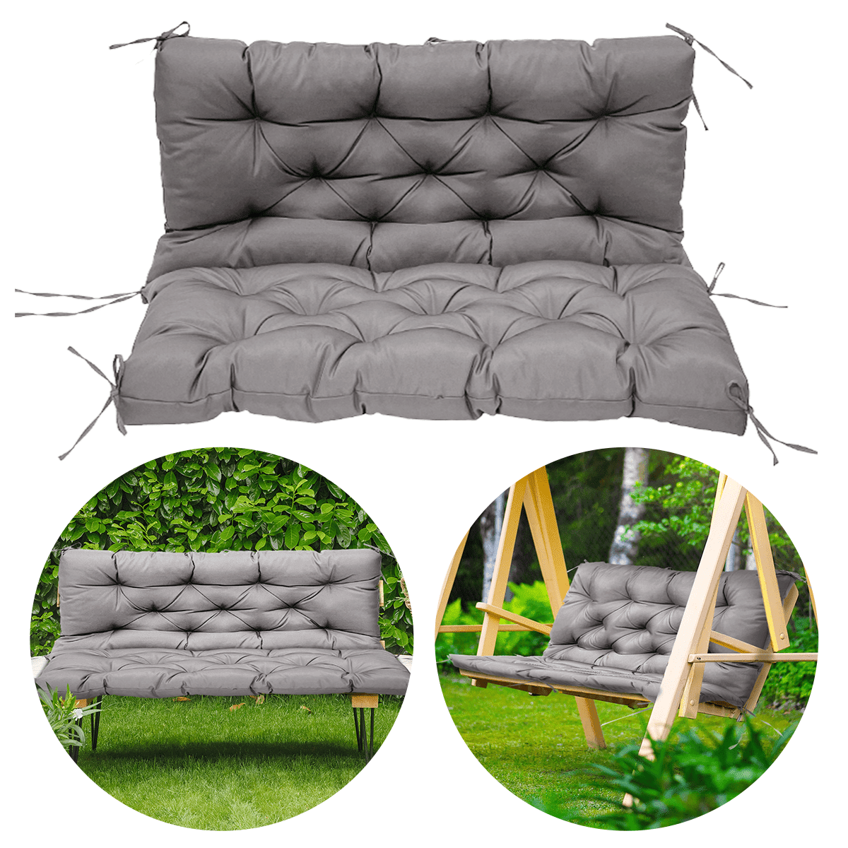  60 Inch Patio Furniture Cushions , Bench Cushion, Outdoor  Indoor Seatcushions, Universal Lounge Chair Mat Wicker Chair Pads For  Outdoor/Indoor For Porch Swing Cushions, Garden Furniture,(Black) : Patio,  Lawn & Garden