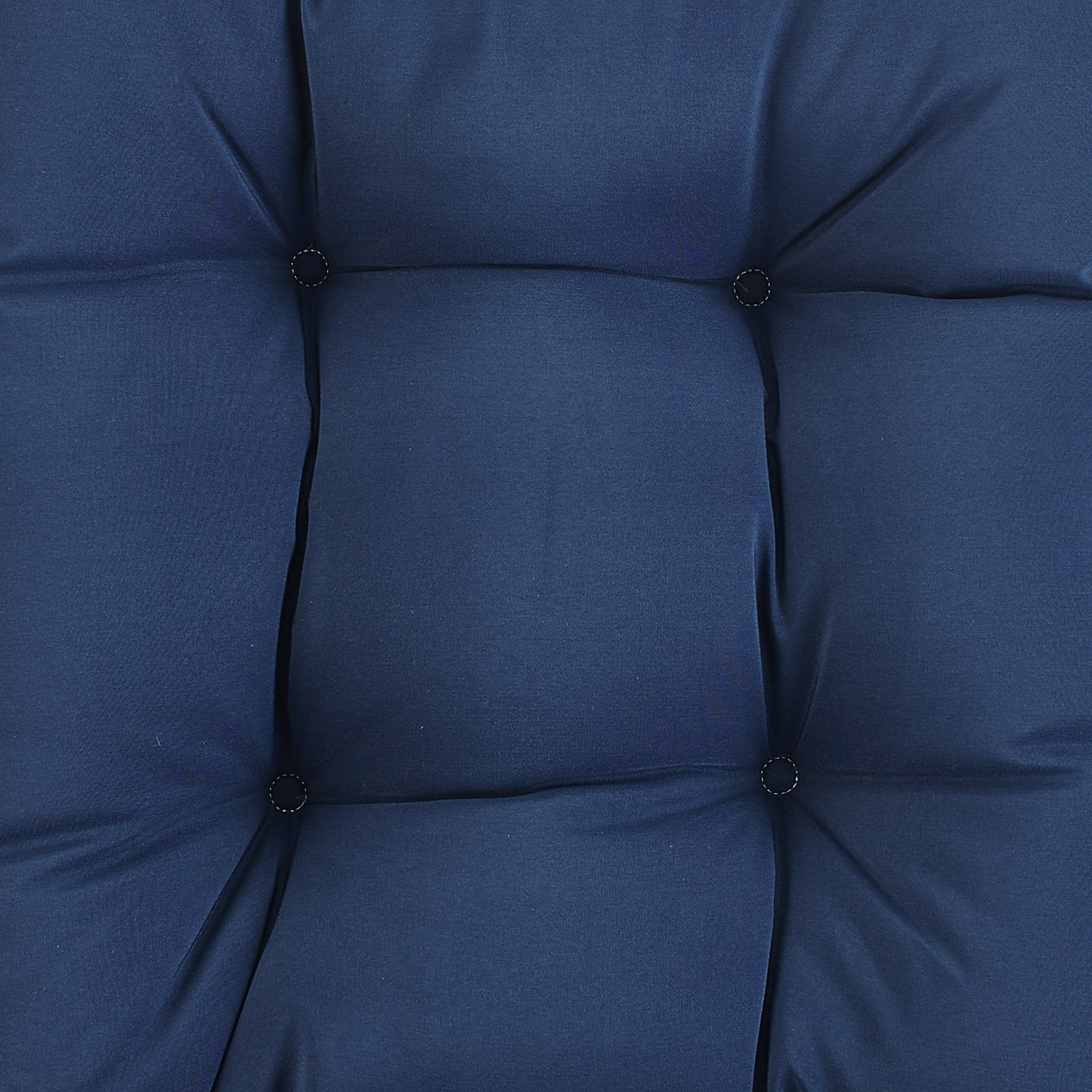 Outdoor Bench Cushion Solid Color Seat Cushion Navy