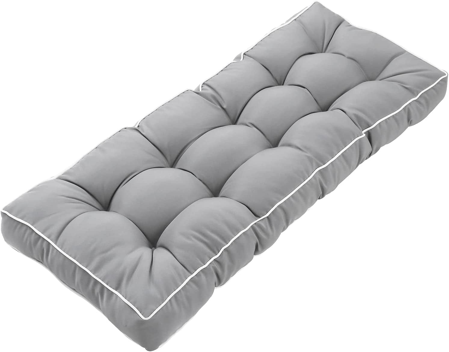 FABRICK × have a good time CUSHION Maphissus Outdoor Bench Cushion, 41 x 19 in Weather-Resistant