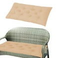 thumbnail image 1 of Outdoor Bench Seat Cushion, Waterproof Swing Bench Chair Cushion suit for Lounger Garden Furniture, Patio Wooden Bench 19.5x39 Inch Khaki, 1 of 7