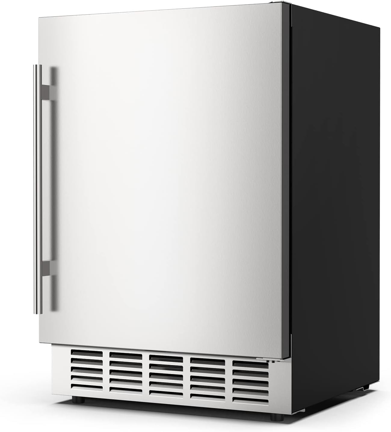 Outdoor Beverage Fridge 24 Inch, Weather Proof Durable Stainless Steel Beverage Cooler