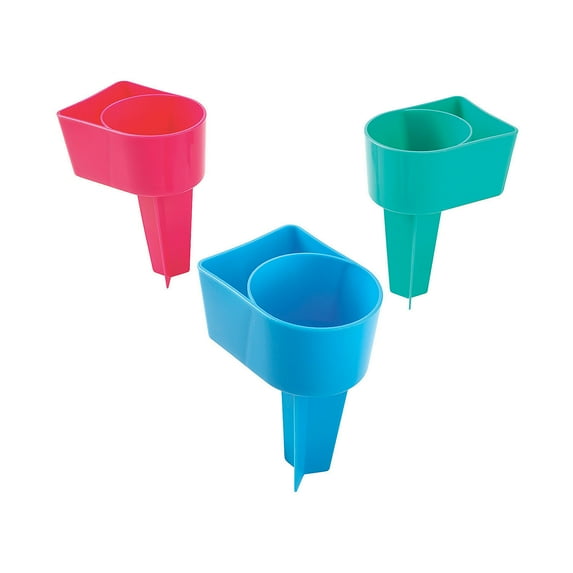 Outdoor Beverage Holder (Pc/Upc, 9Pc/Db) - Party Supplies - 9 Pieces