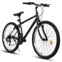 Outdoor Bike A26338 26 Inch Carbon Steel Frame Mountain Bike,21-Speed Dual V-Brake, Adult and Teens Bicycle for Mountain,Mountain Bike for Outdoor