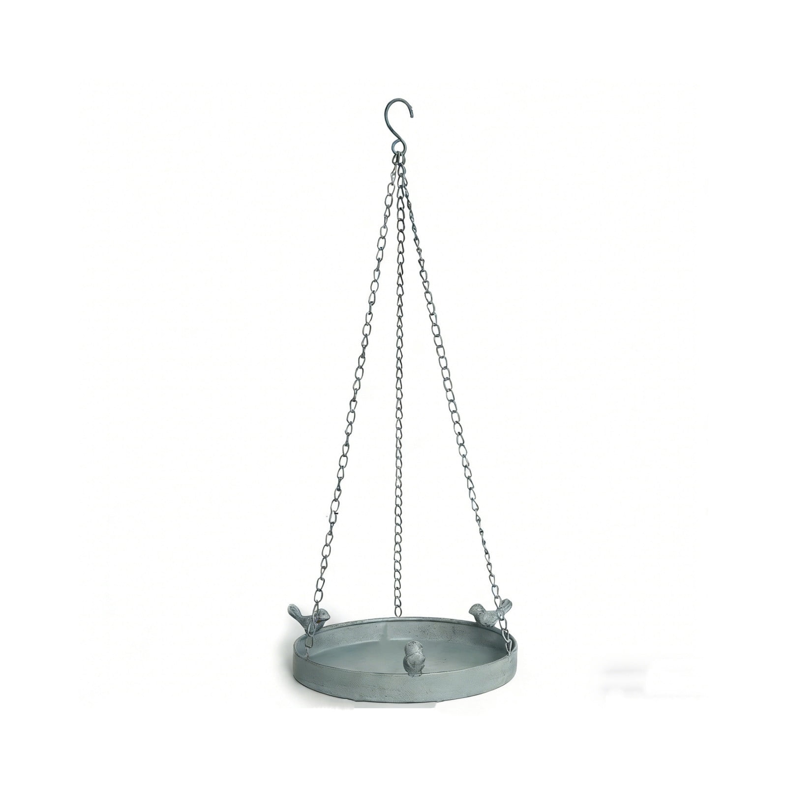 Outdoor Bird Basin - Metal Birds Bath Garden Pedestal Bowl, Freestanding Pets Water Dish for Birds, Durable Iron Bird Bath Garden Lawn Yard Decor Stand for Home