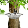 thumbnail image 1 of Outdoor Bird Bath Feeder Plastic Hanging Basin Dual Use Easy Clean Durable Attracts Hummingbirds and Birds for Garden Balcony Backyard Wildlife Observation Water Bowl, 1 of 5