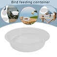 thumbnail image 1 of Outdoor Bird Feeder Tray with Water Dish - Garden Yard Bird Bath & Food Station,Weather-Resistant Design, 1 of 6