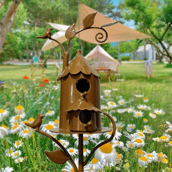 Outdoor Bird for Garden Courtyard Decoration — Outdoor Birdhouse Accessory for Elegant Backyard