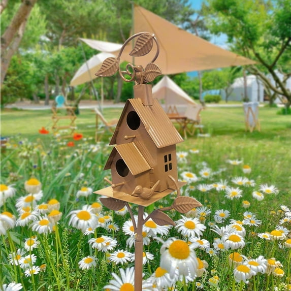 Outdoor Bird for Garden Decoration - Bird Courtyard Decoration for Your Backyard Stylish and Functional Bird for Feathered