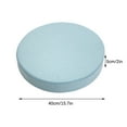 thumbnail image 1 of Seat Cushion Outdoor Cushions Summer Soft Thick Round Garden Chair Pads Seat for Outdoor Bistros Stool Patio Dining Room for Kitchen Dining Room, 15.7x15.7In, 1 of 7