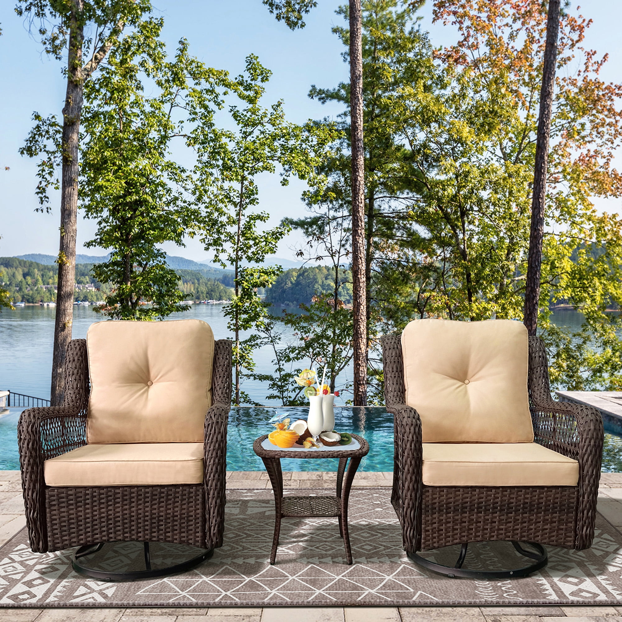 3 piece resin bistro set deals