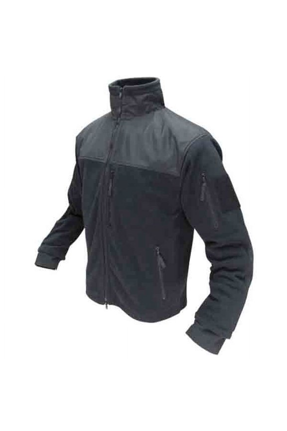 Outdoor Black Alpha Fleece Jacket - XL
