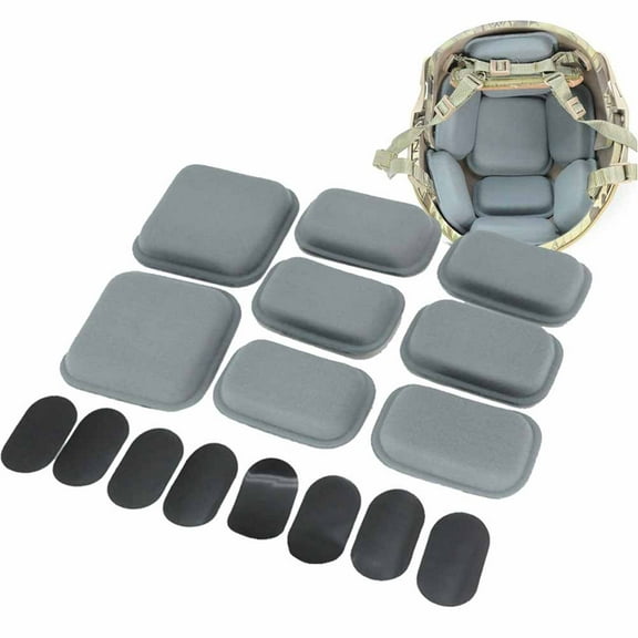Outdoor Black Gel Pads Helmet Pad Hunting Memory Foam Military Pads Protective Pad Protector Tacticals Fma Helmet