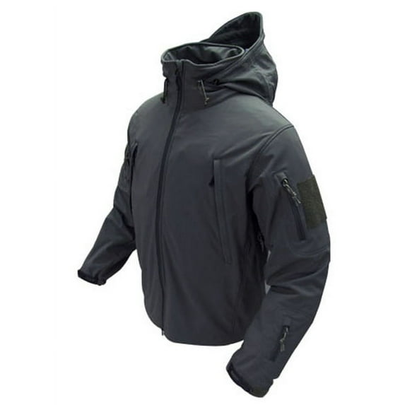 Outdoor Black Summit Soft Shell Jacket - L