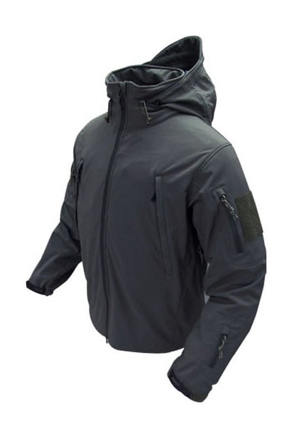 Outdoor Black Summit Soft Shell Jacket - L