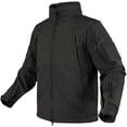 thumbnail image 1 of Outdoor Black Summit Soft Shell Jacket - XL, 1 of 6