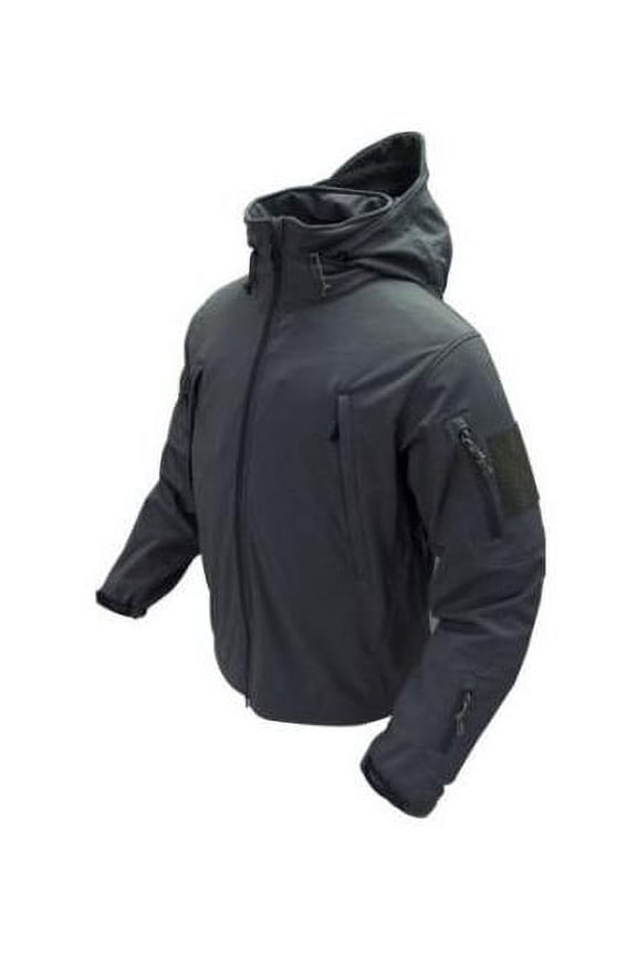 Outdoor Black Summit Soft Shell Jacket - XXXL