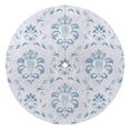 thumbnail image 1 of Outdoor Blue Grey Baroque Tablecloth with Umbrella Hole and Zipper,Round Waterproof Wrinkle Free Table Cloth Decorative Fabric Washable Table Cover for Patio, Party, Picnic 60 X 60 Inch, 1 of 1