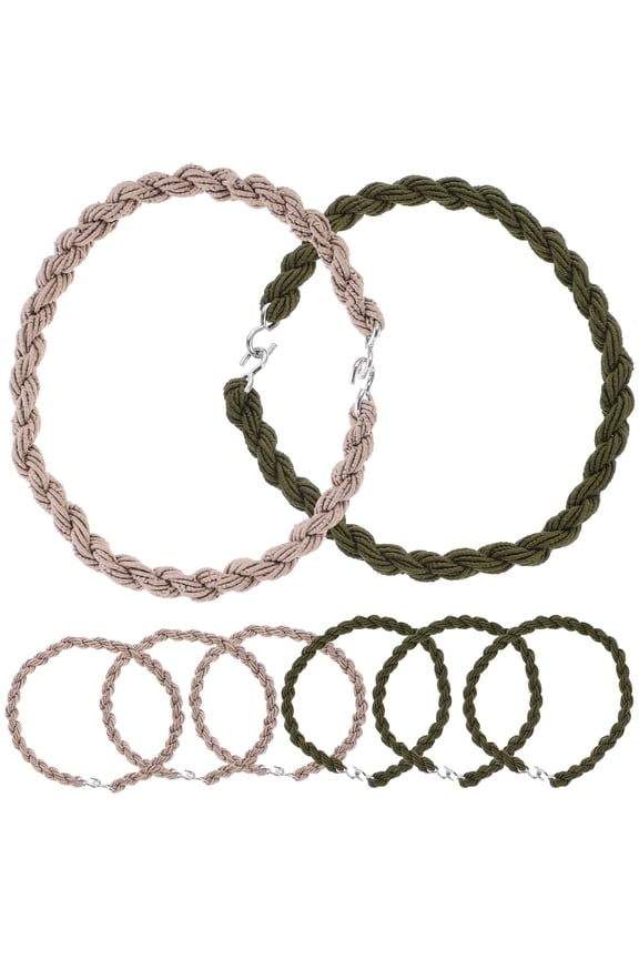 Outdoor Boot Straps 8 Pcs Shoe Fixing Rope Cycling Ropes Belt Bike Trouser Fixer