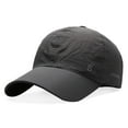 thumbnail image 1 of Outdoor  Breathable Adjustable Mesh Quick Dry Fishing Hat Sun Visor Snapback Hat Baseball Cap DARK GREY BREATHABLE STYLE, 1 of 8