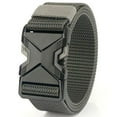thumbnail image 1 of Outdoor Breathable Workwear Belt Multi Function Men's Canvas Belt Nylon Belt Quick Release Waistband Sport Belt GREY, 1 of 8