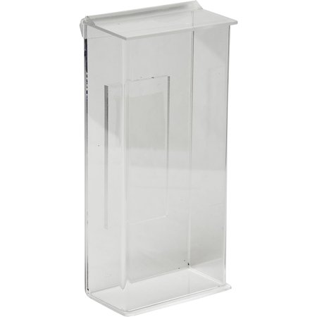 - Outdoor Brochure Holder with Lid 4x9 - Outside Waterproof Mount Document & Flyer Box - Weather Proof Envelope Holder - CCAH-0409 (Pack of 2)