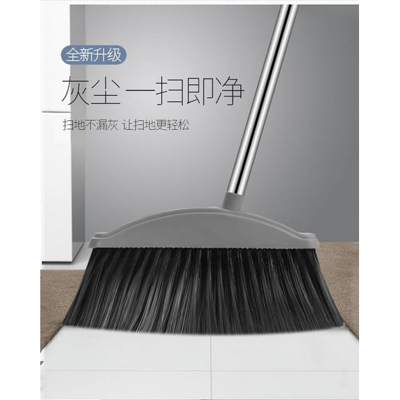 Heavy Duty Outdoor Handle Broom for Home Cleaning, Floor Sweeper Brush, Indoor and Outdoor Use Household Cleaning Tool