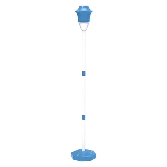 Outdoor Bubble Machine with Lights for Birthday Parties and Weddings, 20x20x118 cm, 3.7V 500mAh Battery, Blue