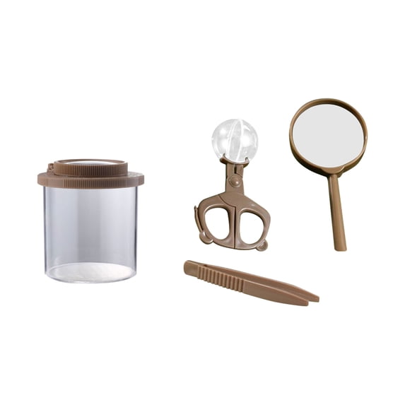 Outdoor Bug Catcher Kit and Nature Explorer Set, Educational Science Toy with Pliers and Observation Jar for Discovery Activity and Family Fun