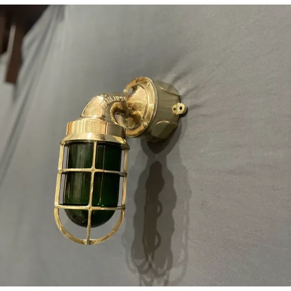 Outdoor Bulkhead Solid Brass Wall Mount Light Sconce Fixture Junction