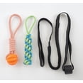 thumbnail image 1 of Outdoor Bungee Tug dog Toy, Hanging Tree Tug Toy for tree stump, Interactive Exercise Play Cord & Tether with Chew Rope Toy, 1 of 8