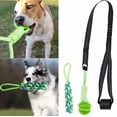 thumbnail image 1 of Outdoor Bungee Tug dog Toy, Hanging Tree Tug Toy for tree stump, Interactive Exercise Play Cord & Tether with Chew Rope Toy, 1 of 8