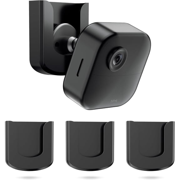 Outdoor Camera Mount, No Drilling Mount Bracket Compatible with Outdoor 4/ Mini 2/ Mini Camera, Adhesive No Screws Mount for Cameras,3Pack ( Camera is Not Included)